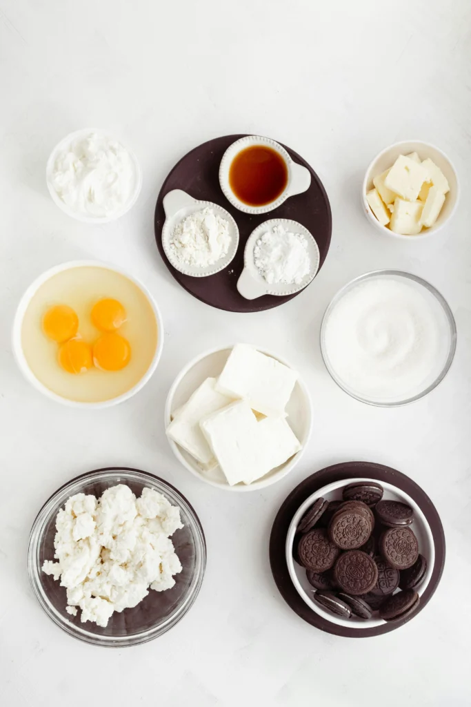 ingredients of Cookies from Cake Mix