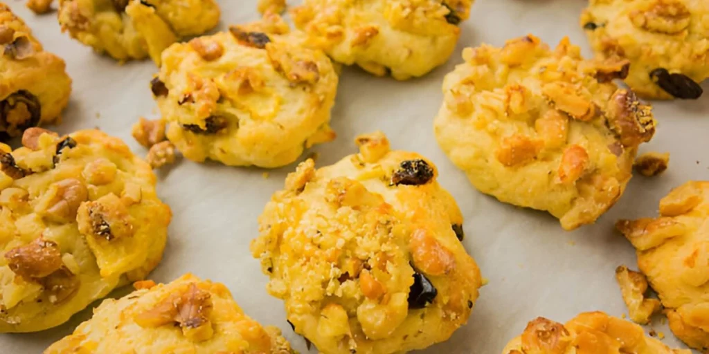 Close-up of a warm, gooey cookie Crumbl chocolate chip cookie with melted chocolate chips