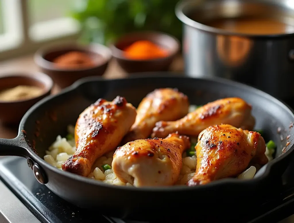 Smothered Turkey Wings recipe