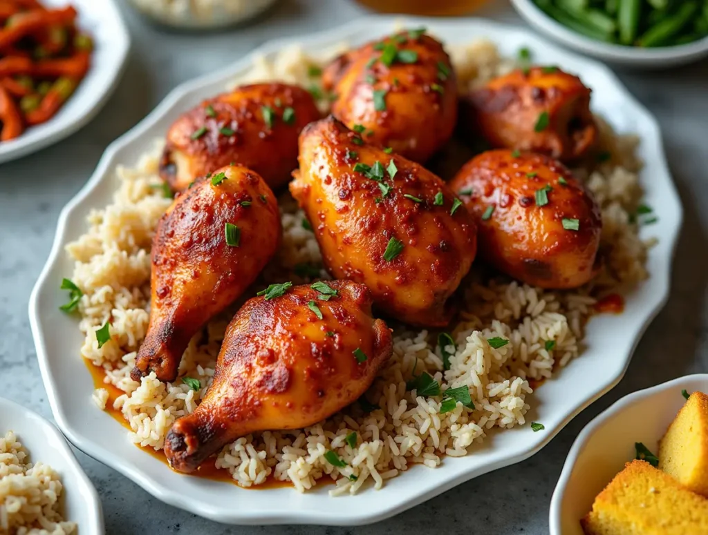 Family-Style Hot Honey Chicken Platter
